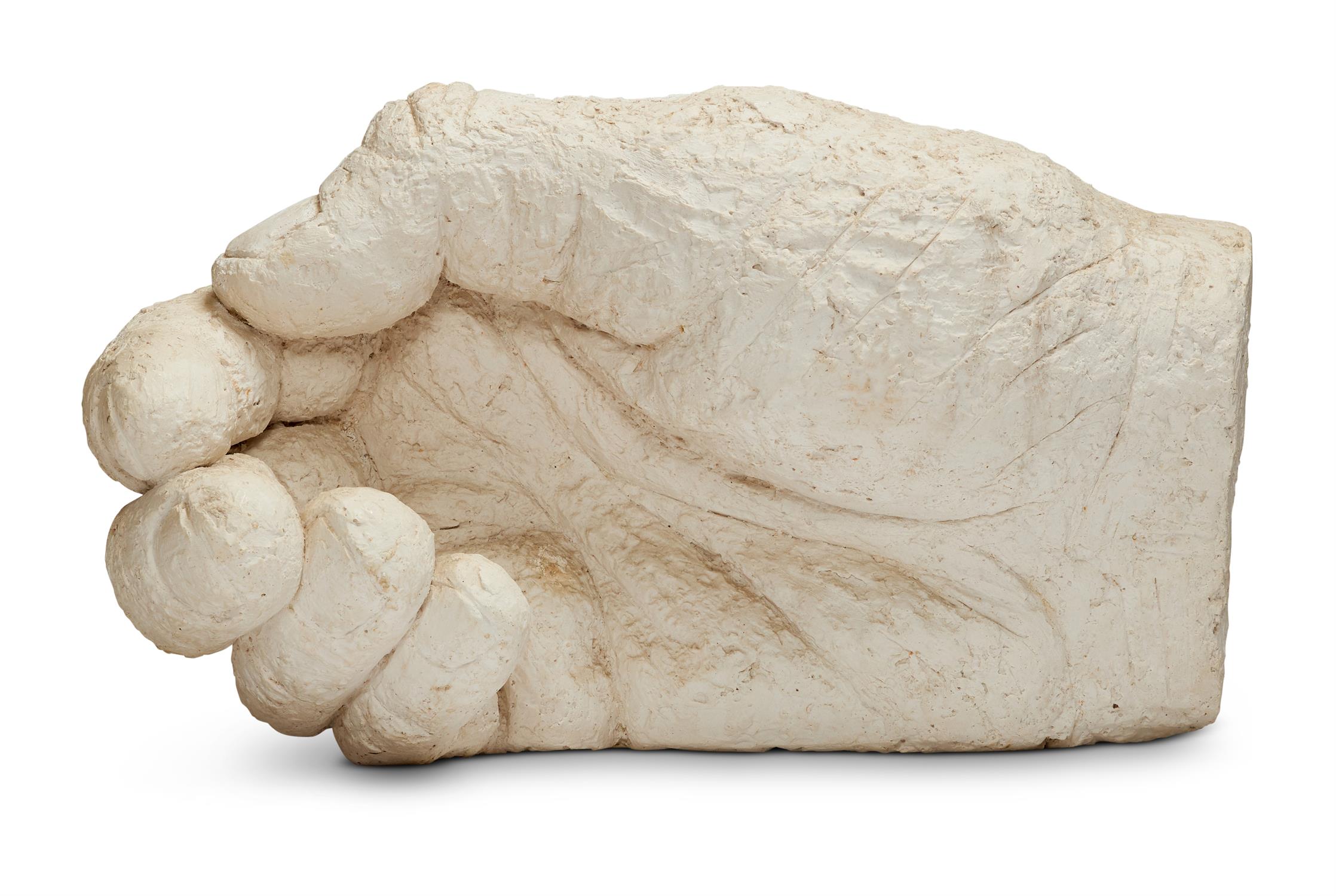 λ SOPHIE RYDER (BRITISH B. 1963), A LARGE STUDY OF A HAND - Image 2 of 2