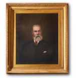 ENGLISH SCHOOL (LATE 19TH CENTURY) AND LATER JAMES PERKINS, PORTRAIT OF A GENTLEMAN