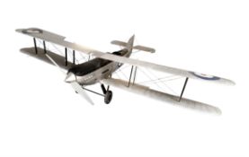 A LARGE MODEL OF A BRITISH FIRST WORLD WAR BIPLANE