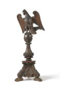 A GERMAN CARVED OAK LECTURN IN 16TH CENTURY STYLE