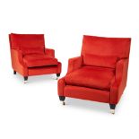 A PAIR OF 'COUNTY SEAT' ARMCHAIRS, BY A MODERN GRAND TOUR