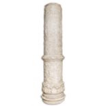 A PLASTER CAST OF A PILASTER, LATE 19TH OR 20TH CENTURY