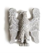 A PAINTED PLASTER MODEL OF AN IMPERIAL SPREADEAGLE