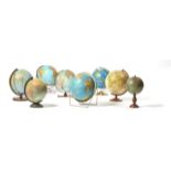 A COLLECTION OF GLOBES, BY VARIOUS MAKERS