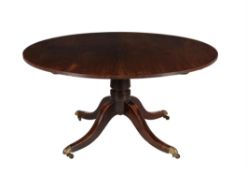 A George IV mahogany centre table
