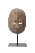 A Luba Kifwebe tribal mask