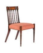 A George III mahogany sidechair