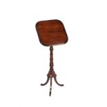 A Regency mahogany reading stand