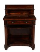 Y A George IV rosewood chiffonier