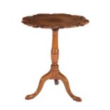 An Anglo Indian satinwood occasional table