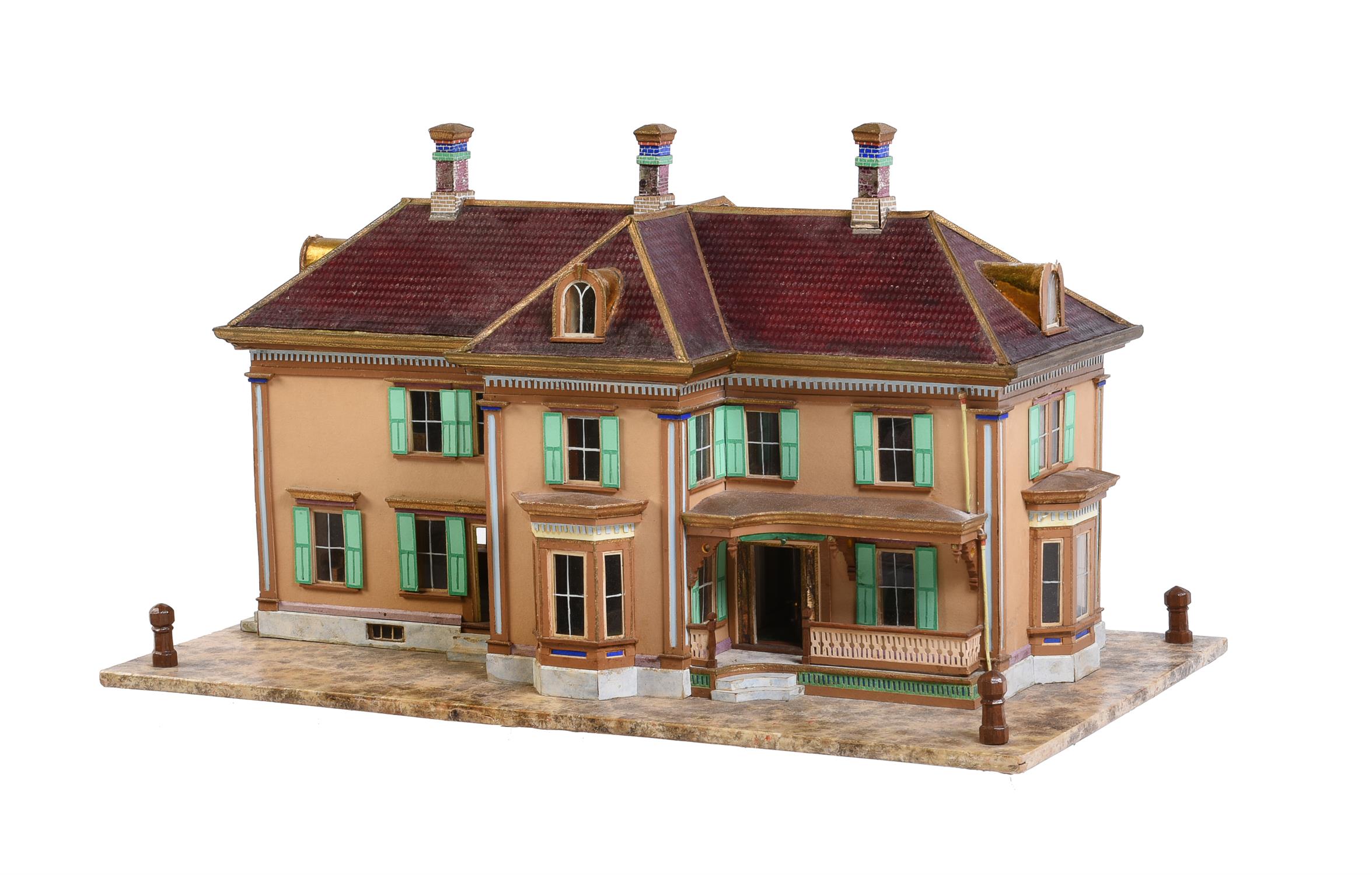 A model of a house