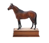 An Albany Fine China model of the racehorse