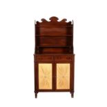 A Regency mahogany side cabinet