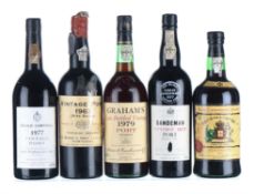 Mixed Case of Vintage, LBV, Tawny 1963-1979