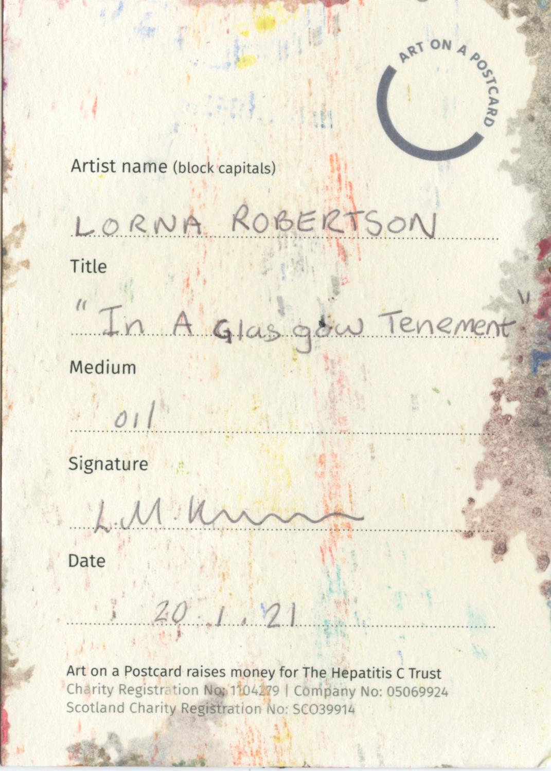Lorna Robertson, In A Glasgow Tenement, 2021 - Image 2 of 3