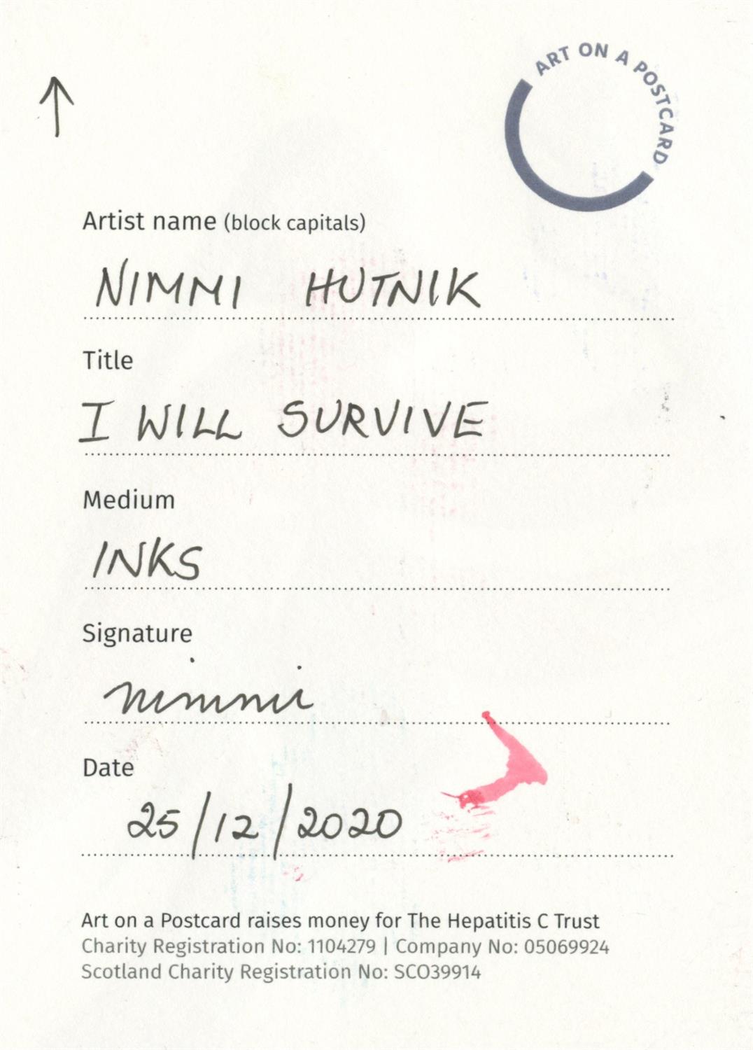 Nimmi Hutnik, I Will Survive, 2020 - Image 2 of 3