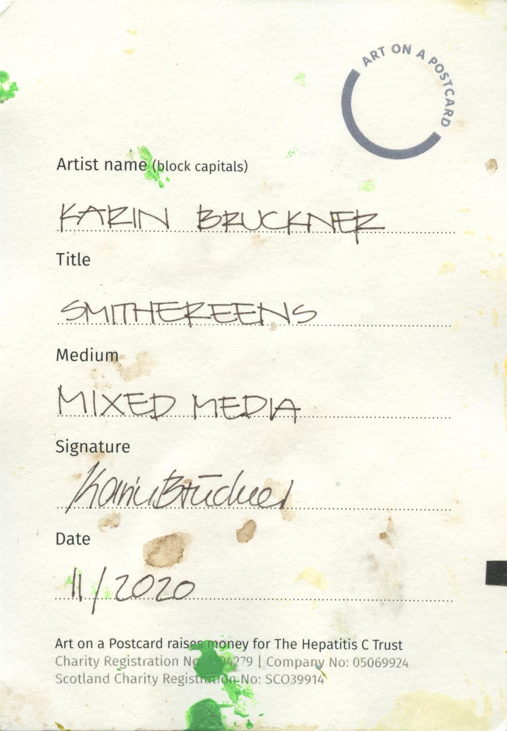 Karin Bruckner, Smithereens, 2020 - Image 2 of 3