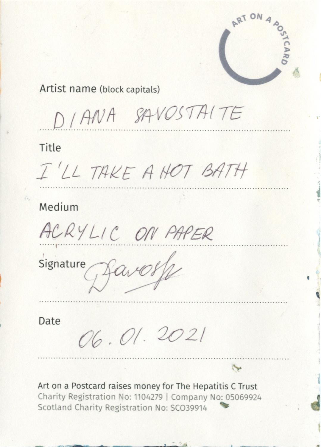 Diana Savostaite, I'll Take A Hot Bath, 2021 - Image 2 of 3