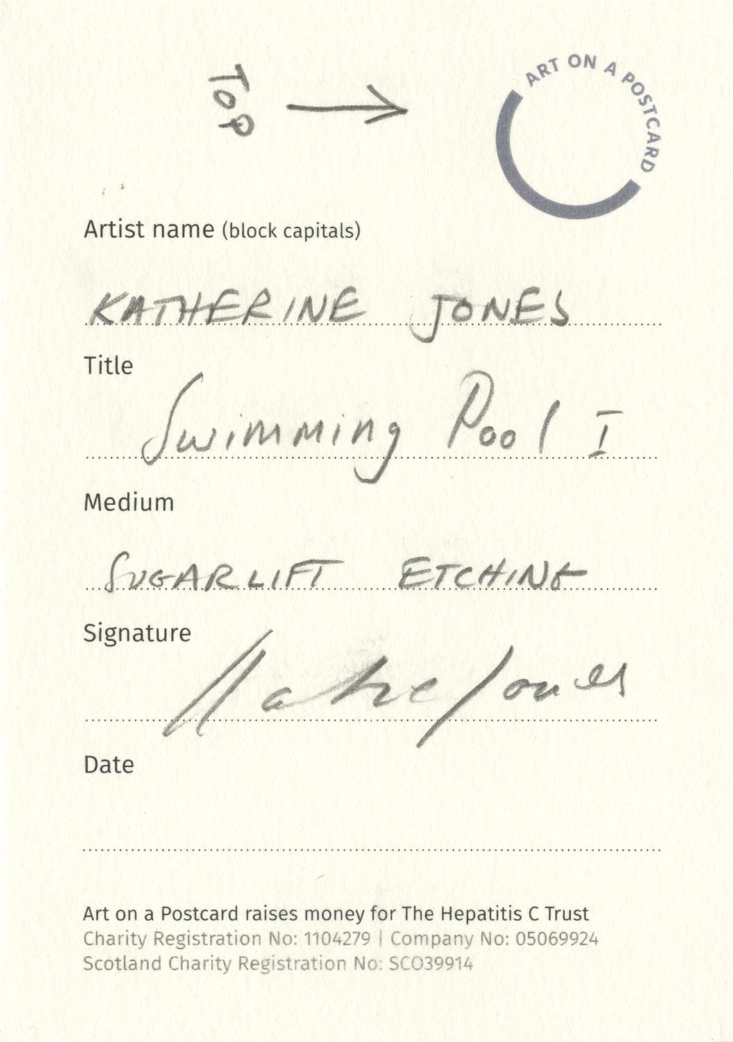 Katherine Jones, Swimming Pool I, 2020 - Image 2 of 4