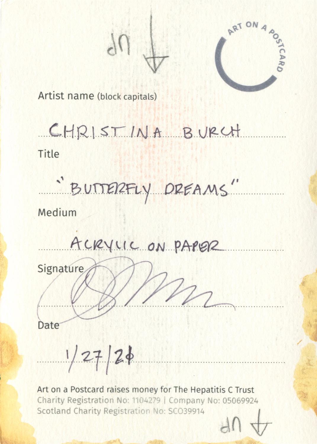 Christina Burch, Butterfly Dreams, 2021 - Image 2 of 3