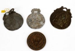 Three 'Billy and Charley' medallions