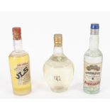 A Selection of European Spirits & Liqueurs from the Mid 20th Century