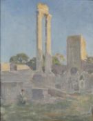 λ Arnold Henry Mason RA (British, 1885-1963), Graeco-Roman Temple, Arles