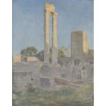 λ Arnold Henry Mason RA (British, 1885-1963), Graeco-Roman Temple, Arles