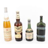 A Selection of European Spirits & Liqueurs from the Mid 20th Century12 bottles