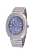 Gruen, Ref. 780 CD, a stainless steel bracelet watch