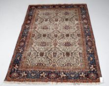 A Persian tribal rug