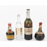 A Selection of European Spirits & Liqueurs from the Mid 20th Century