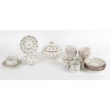 A selection of New Hall type porcelain