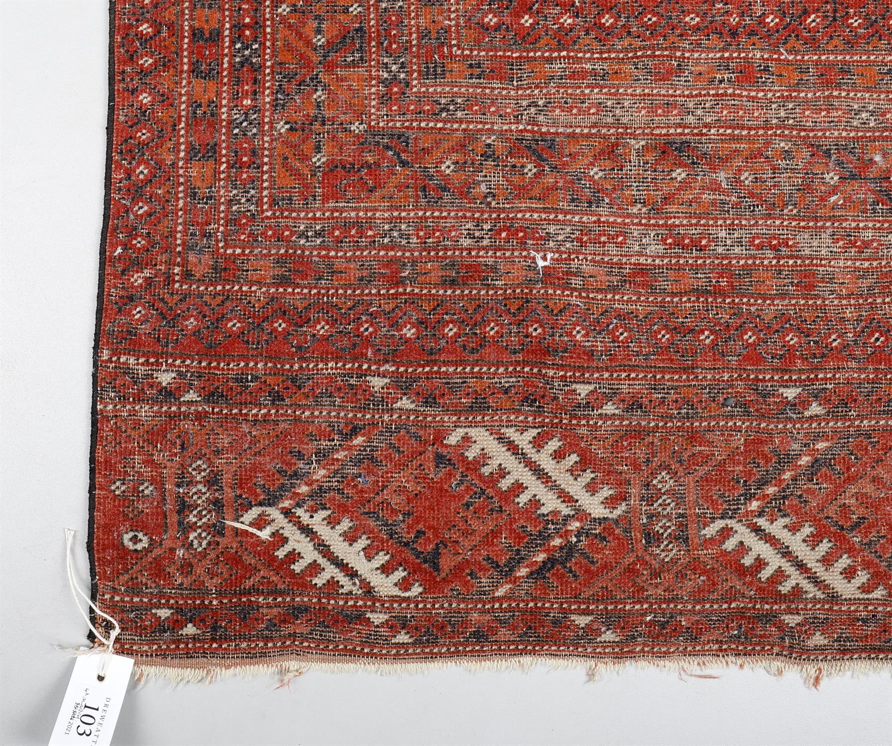 A Tekke rug - Image 2 of 6