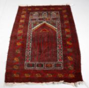 A Bokhara prayer rug