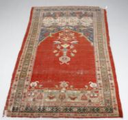 A Turkish prayer rug