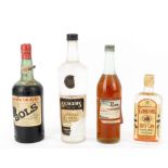 A Selection of European Spirits & Liqueurs from the Mid 20th Century