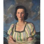 λ Sean O'Sullivan (Irish 1906-1965), Portrait of Daphne, Marchioness of Bath
