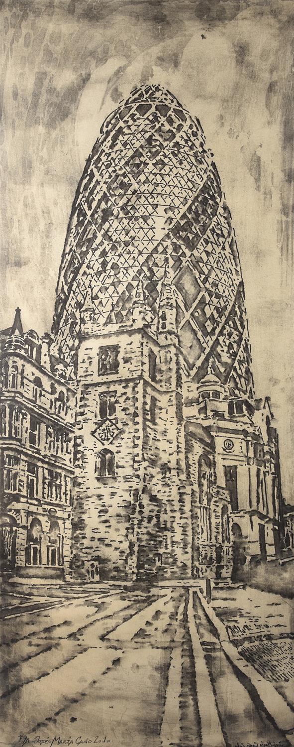 λ José-María Cano (Spanish b. 1959), Untitled (Gherkin)