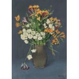 λ Robert Humblot (French 1907-1962), Raisins aux fleurs blanches