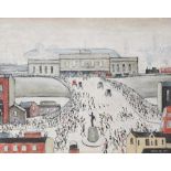 λ L.S. Lowry (British 1887–1976), Station Approach, £1,500 - 2,500