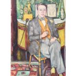 λ Edward Wolfe (British 1897-1981), Portrait of David Cleghorn Thomson