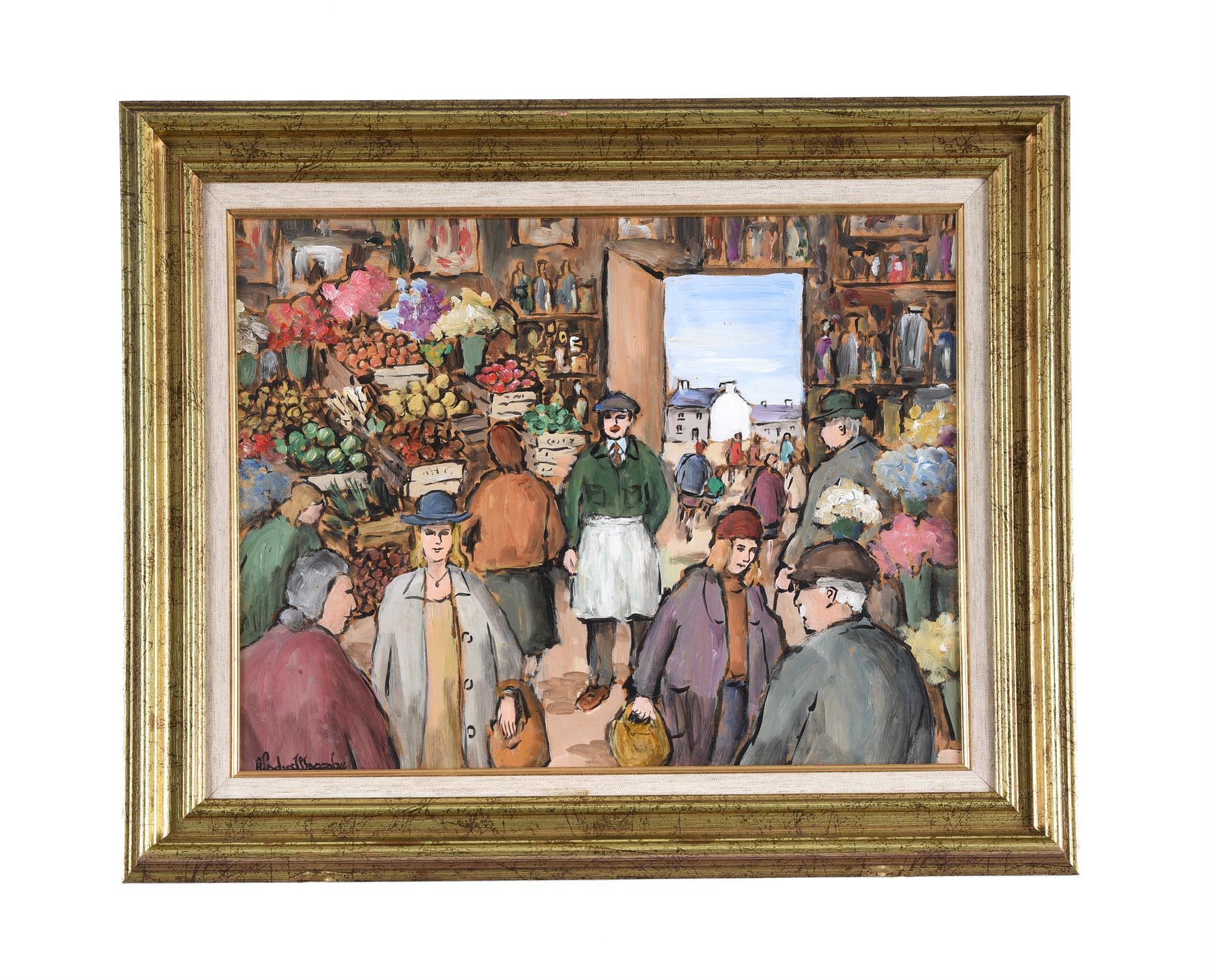 λ Gladys Maccabe (Irish 1918-2018), At the market - Image 2 of 3