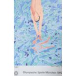 λ David Hockney (British b. 1937), Olympische Spiele München 1972