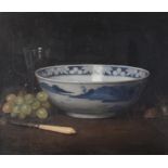 Ernest Leopold Sichel (British 1862-1941), Still life with Chinese bowl