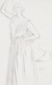 λ Augustus Edwin John (British 1878 - 1961), Woman in a classical pose, possibly Dorelia