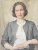λ Herbert James Gunn (British 1893-1964), Portrait of Jennifer Johnson-Ferguson