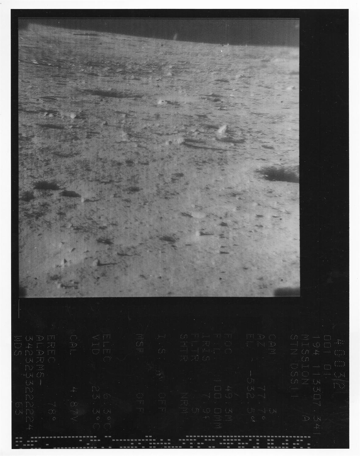 Six views of the lunar surface from the first U.S. soft-lander on the Moon, Surveyor 1, June 1966 - Image 5 of 14