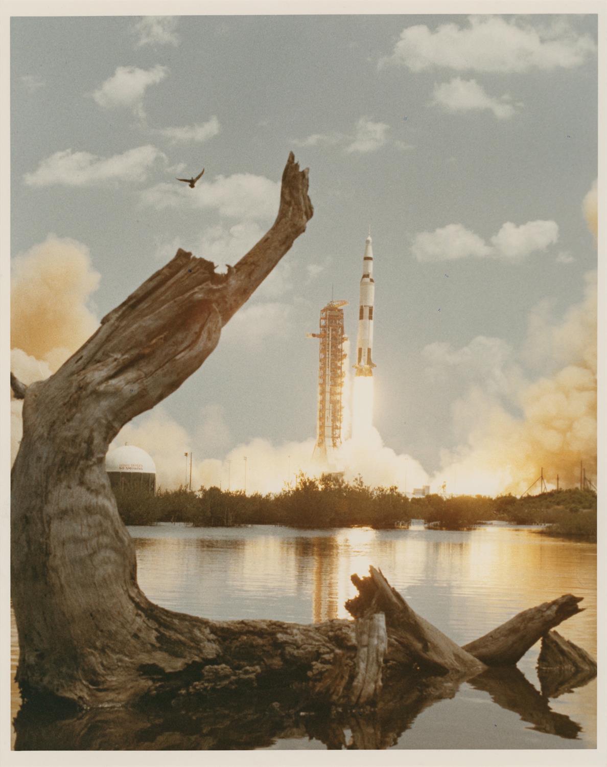 Lift-off, Apollo 16, April 1972