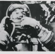 First picture of a human in space; a view of Earth from space, Mercury-Redstone 3, May 1961